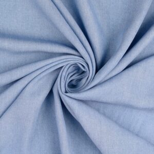 Viskooskangas, õhuke teksakangas lüotsell - hele teksasinine