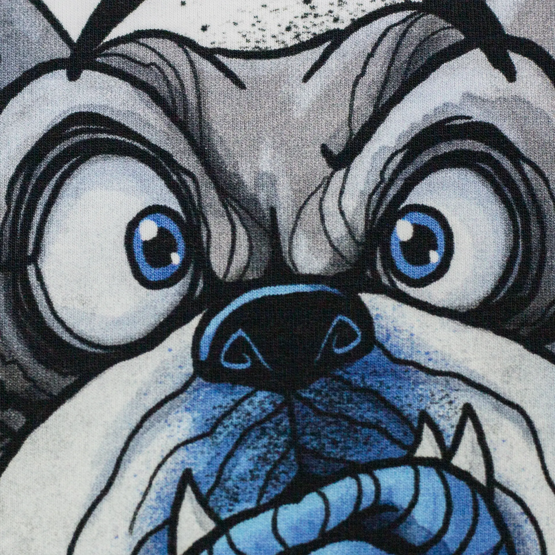 Dressiriie, aasaline - Buldog, Street Life by Thorsten Berger, kupong, suur 90*155 - Pilt 3