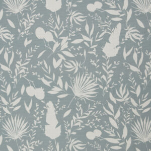 Puuvillane kanvas - taimed sinakashallil