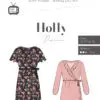 Paberlõige - naiste hõlmikkleit "Holly"