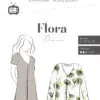 Paberlõige - naiste kleit+pluus "Flora"