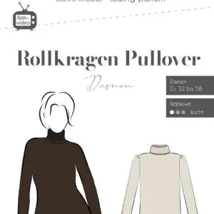 Paberlõige - naiste pullover "Rollkragen Pullover"