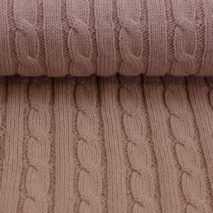 Puuvillane palmikkudum - hele vanaroosa