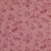 Retro-puuvillane kangas, vintage cotton - roosid, roosa