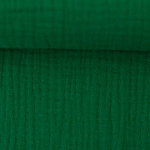 Puuvillakrepp, musliin - tumeroheline