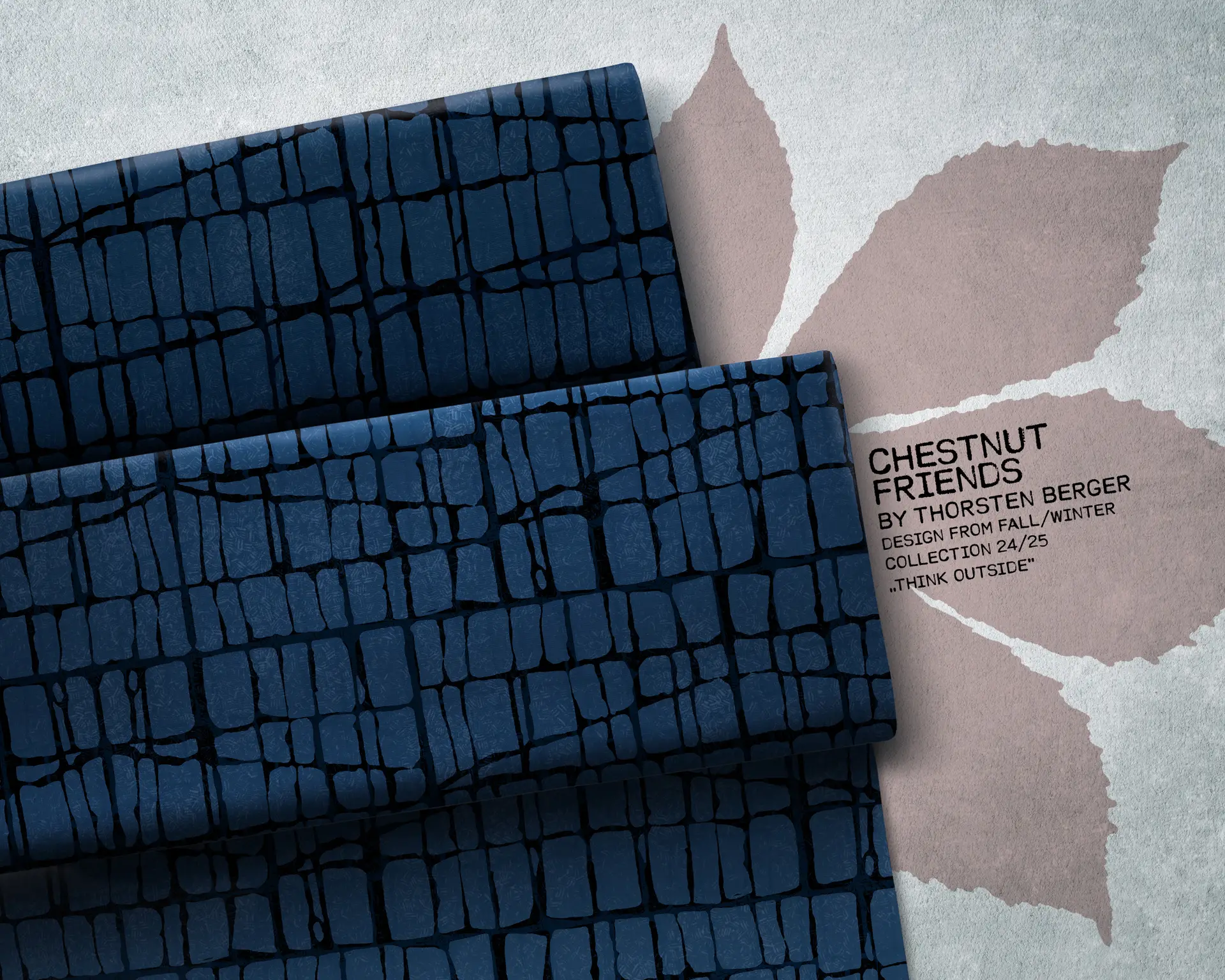 Dressiriie, aasaline - abstrakt, Chestnut Friends by Thorsten Berger, sinine