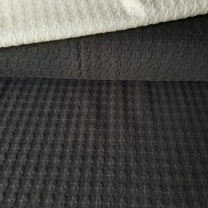 Žakaartrikotaaž - houndstooth, must