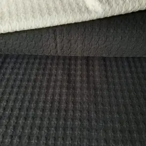 Žakaartrikotaaž - houndstooth, must