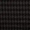 Žakaartrikotaaž - houndstooth, must-hall Klassikaline muster, moodne materjal