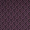 Žakaartrikotaaž, -kudum - abstrakt, lilla-must