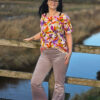 Samet "Savannah" - tuhmroosa - Image 3