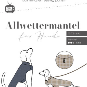 Paberlõige - koera ilmastikukindel mantel, jakk