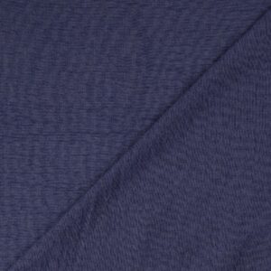 Polüesterlangas - vintage linen look, tumesinine