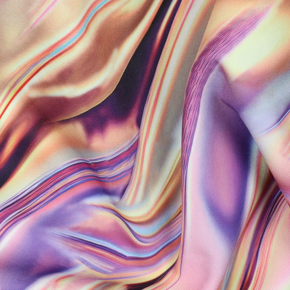 Softshellkangas - abstrakt, värviline