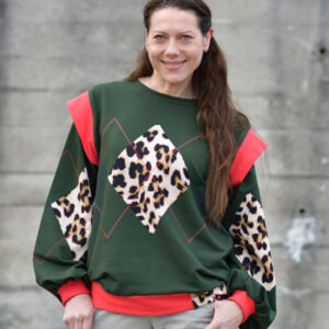 Dressiriie, aasaline - romb, roheline, 105150cm