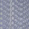Puuvillane tikandiga kangas, broderii - triibuline, sinine